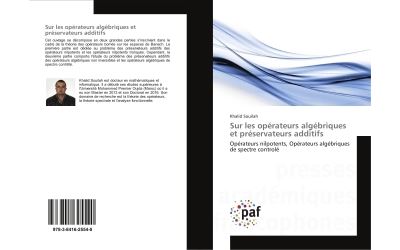 Sur les operateurs algebriques et preservateurs additifs - o