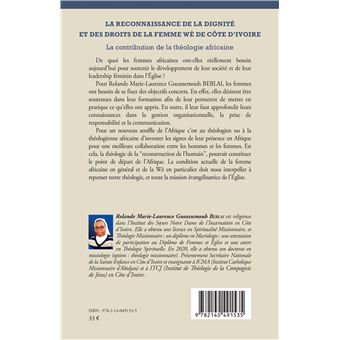 La reconnaissance de la dignité et des droits de la femme wè de Côte d'Ivoire