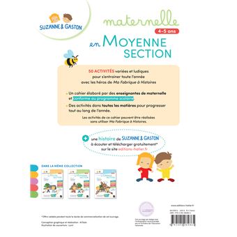 Suzanne et Gaston en Moyenne section de maternelle