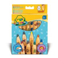 MK - 8 MAXI CRAYONS DE COULEUR
