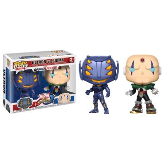 Figurine Funko Pop Games Marvel vs Capcom Infinite Ultron et Sigma - 1