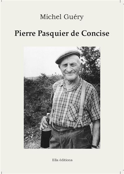 Pierre pasquier de concise
