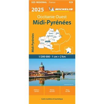 Midi Pyrenees 2021 Broche Michelin Livre Tous Les Livres A La Fnac