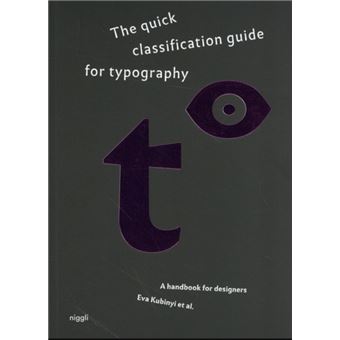 The quick classification guide for typography - 1