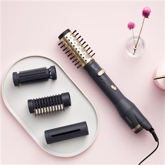 Brosse rotative Babyliss AS520CHE 650 W Gris et cuivre