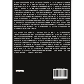 Brocéliande et les romans de la Table Ronde