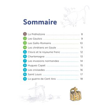 L'histoire de France racontée pour les écoliers - Mon livret CP
