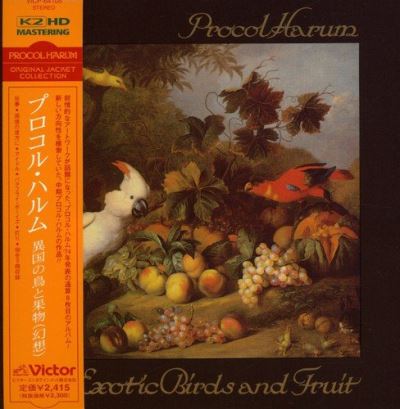 Exotic birds and fruit/pochette cartonnee