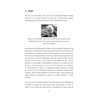 Autobiographie d'Alain Grobon