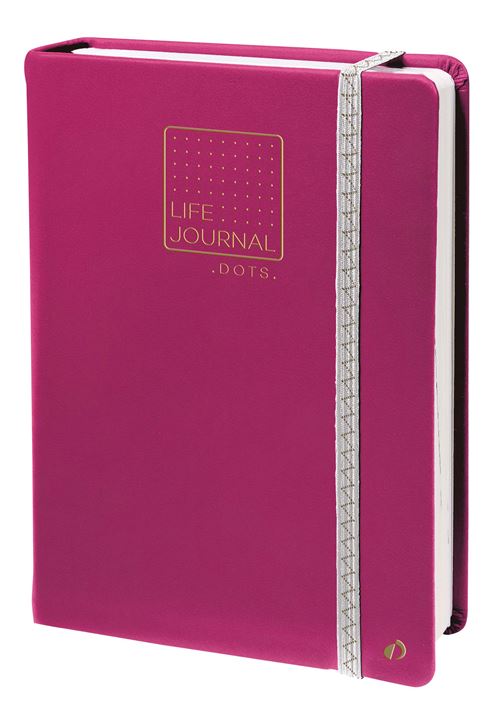 QUOVADIS CARNET 21 LIFE JOURNAL PRUNE