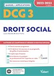 DCG 3 - Droit social : Manuel et Applications 2022-2023