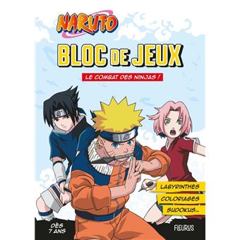 Bloc de jeux Naruto - Le combat des ninjas !