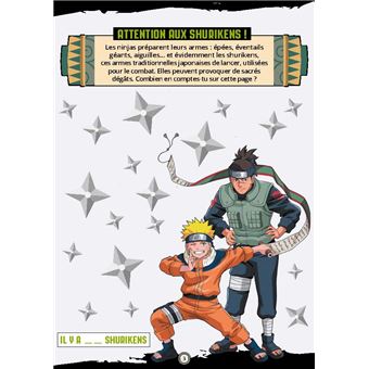 Bloc de jeux Naruto - Le combat des ninjas !