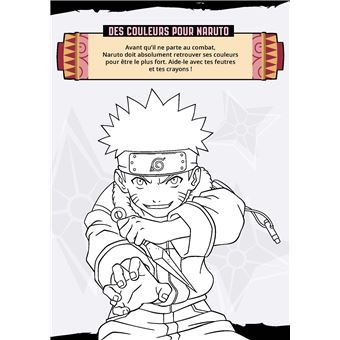 Bloc de jeux Naruto - Le combat des ninjas !