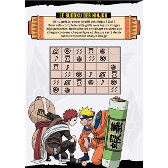 Bloc de jeux Naruto - Le combat des ninjas !