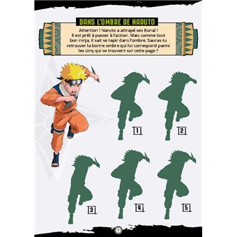 Bloc de jeux Naruto - Le combat des ninjas !