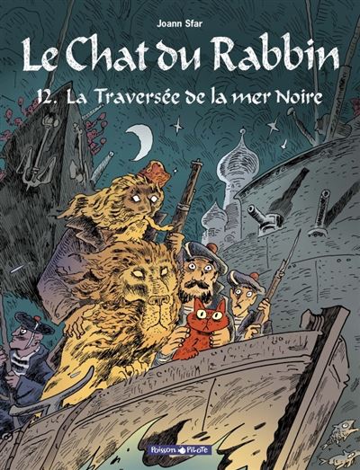 Le chat du Rabbin - Tome 12 - La Traversée de la mer Noire (2023)