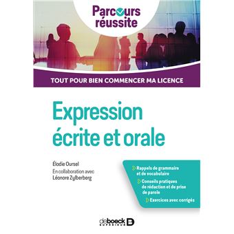 Expression écrite et orale