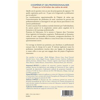 Coopérer et (se) professionnaliser