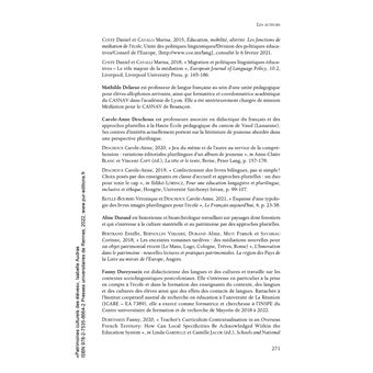 Patrimoines culturels des élèves