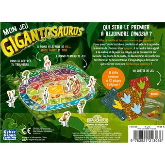 Gigantosaurus - Mon jeu Gigantosaurus - Jeu de société - Dès 5 ans