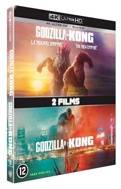 Godzilla vs Kong / Godzilla x Kong : Le Nouvel Empire DVD