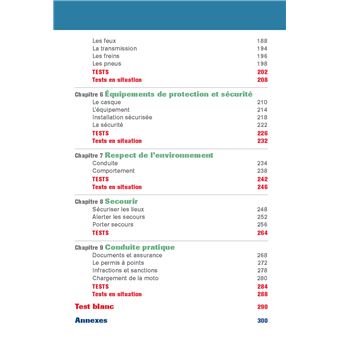 Code du motard 2022-2023 - Janvier 2022