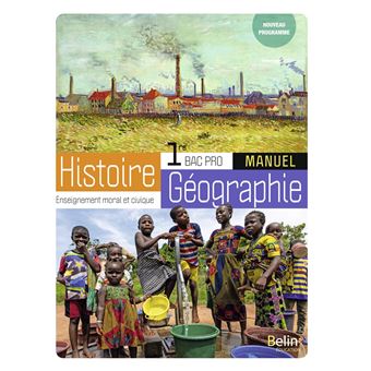 Histoire-Géographie-EMC Bac Pro 1re