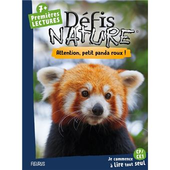 Défis nature   Premières lectures   Attention, petit panda roux!