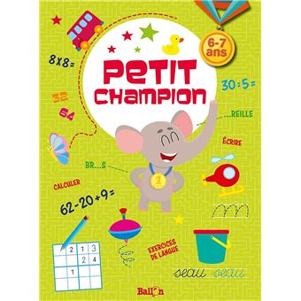 6 - 7 ans (écrire, compter, exercises de langue)