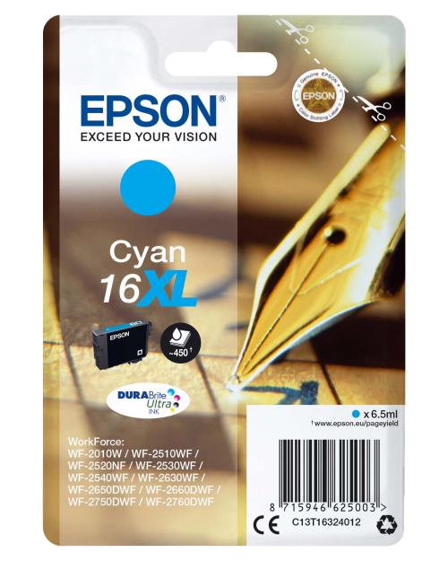 Cartouche d'encre Epson PLUME CYAN XL