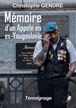 Mémoire d'un appelé en ex-Yougoslavie