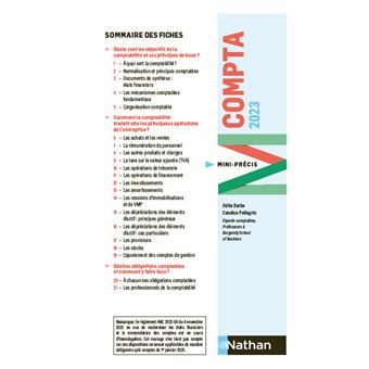 Compta - Mini-Précis 2023