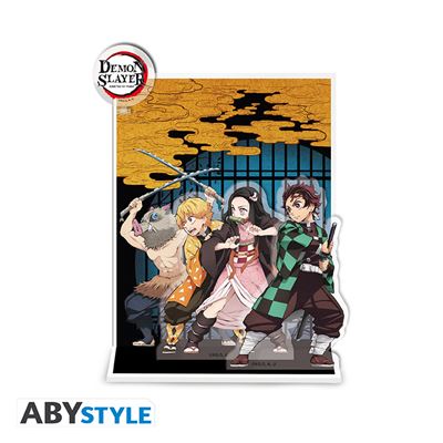 Figurine Acryl Demon Slayer Diorama Groupe