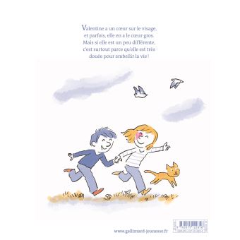 Le coeur sur son visage