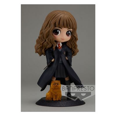 Harry Potter Q Posket Hermione Granger With Crookshanks