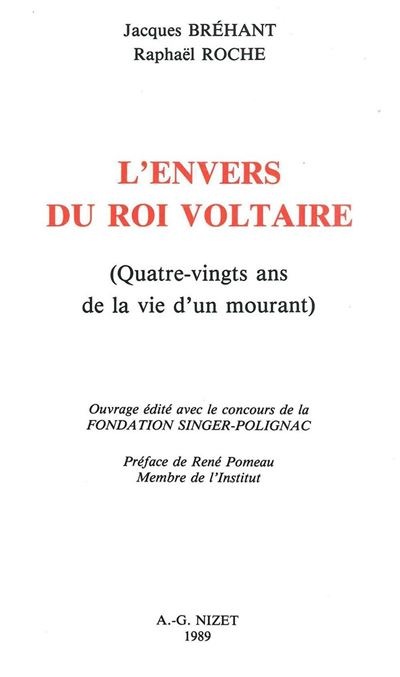 L' Envers du Roi Voltaire