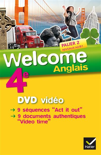 Welcome Anglais 4e éd. 2013 - DVD vidéo