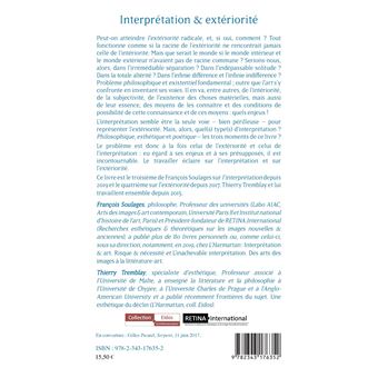 Interprétation & extériorité