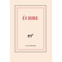 Carnet poche ligné "Ecrire" (papeterie)