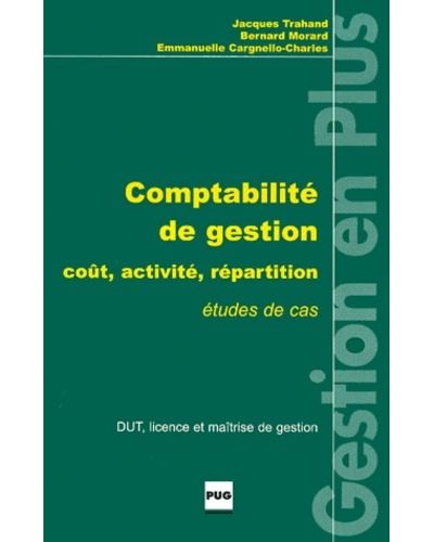 Comptabilite de gestion -  TRAHAND - broché