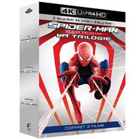 Coffret Spider-Man Origins La Trilogie Blu-ray 4K Ultra HD