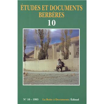 Études et documents berbères