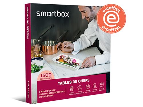E-COFFRET SmartBox Tables de chefs