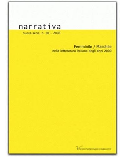 Femminile,Maschile nella letteratura degli anni 2000