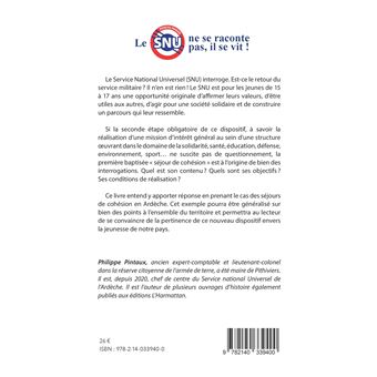 Le SNU ne se raconte pas, il se vit !