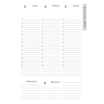 Agenda 2019 du Négociateur Immobilier