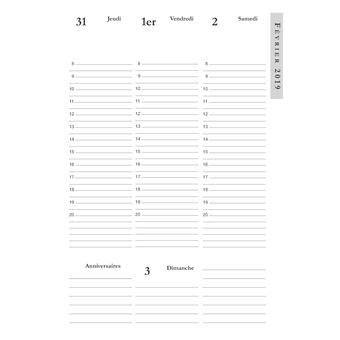 Agenda 2019 du Négociateur Immobilier