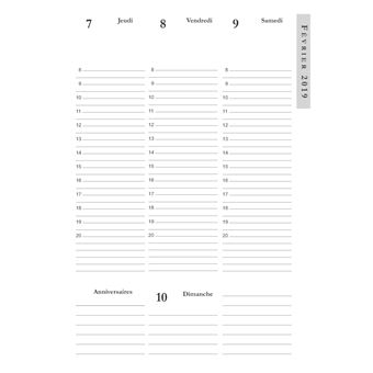 Agenda 2019 du Négociateur Immobilier
