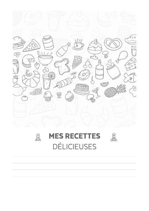 Mes Recettes livre de cuisine a remplir: carnet de recettes a remplir, Livre  de recettes à compléter, cahier de recettes by D'Arminio Publish